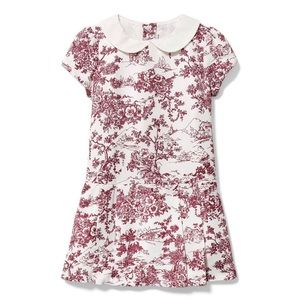Adorable dress! Janie and Jack TOILE DROPWAIST DRESS size 7.